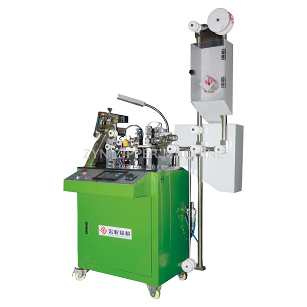 HY-137 全自動(dòng)開(kāi)尾拉鏈組合機(jī)（插管、插座、鏈牙嚙合）